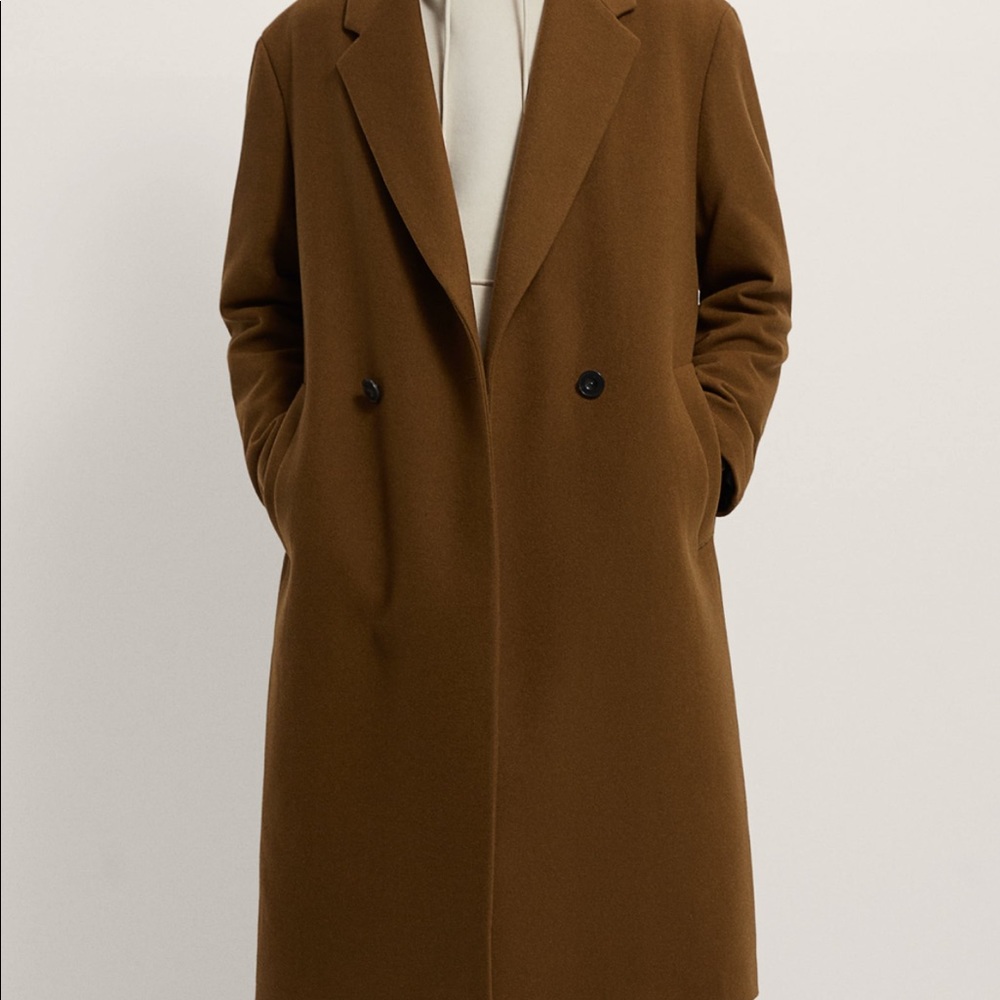 BNWT Zara Double Breasted relax fit coat size M